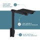 BLACK MOD TABLE LEG SYSTEM