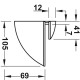 adjustable upstand clamp 4 - 40mm (PAIR)