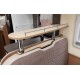 Shelf with headrest insert