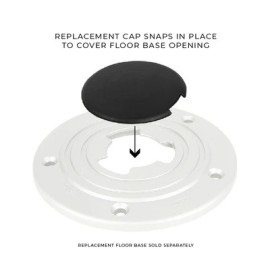 Sequoia floor base cap