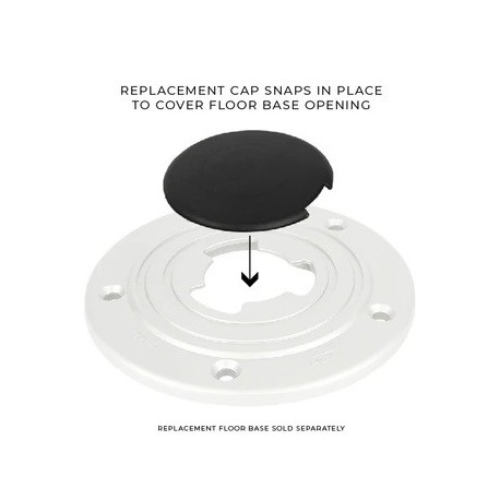 Sequoia floor base cap