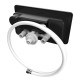 ITC marine external shower Black Latching