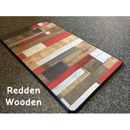 Redden wooden table top