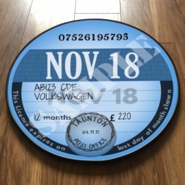 CLASSIC BLUE TAX DISC