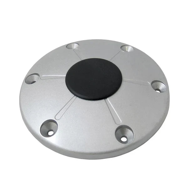 ITC Redwood 7in floor base, silver