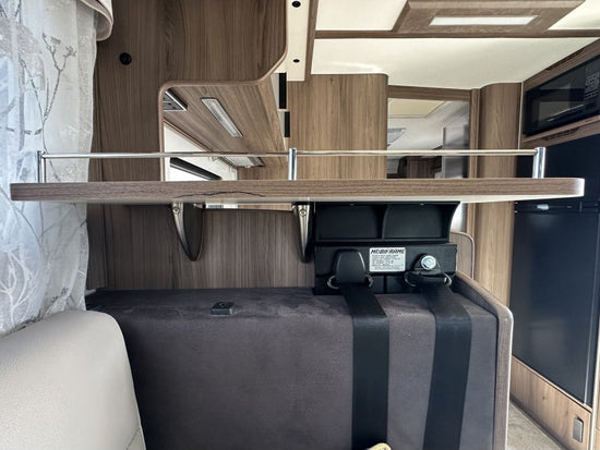 Coachman Travel Master shelf and Häfele brackets, view 5